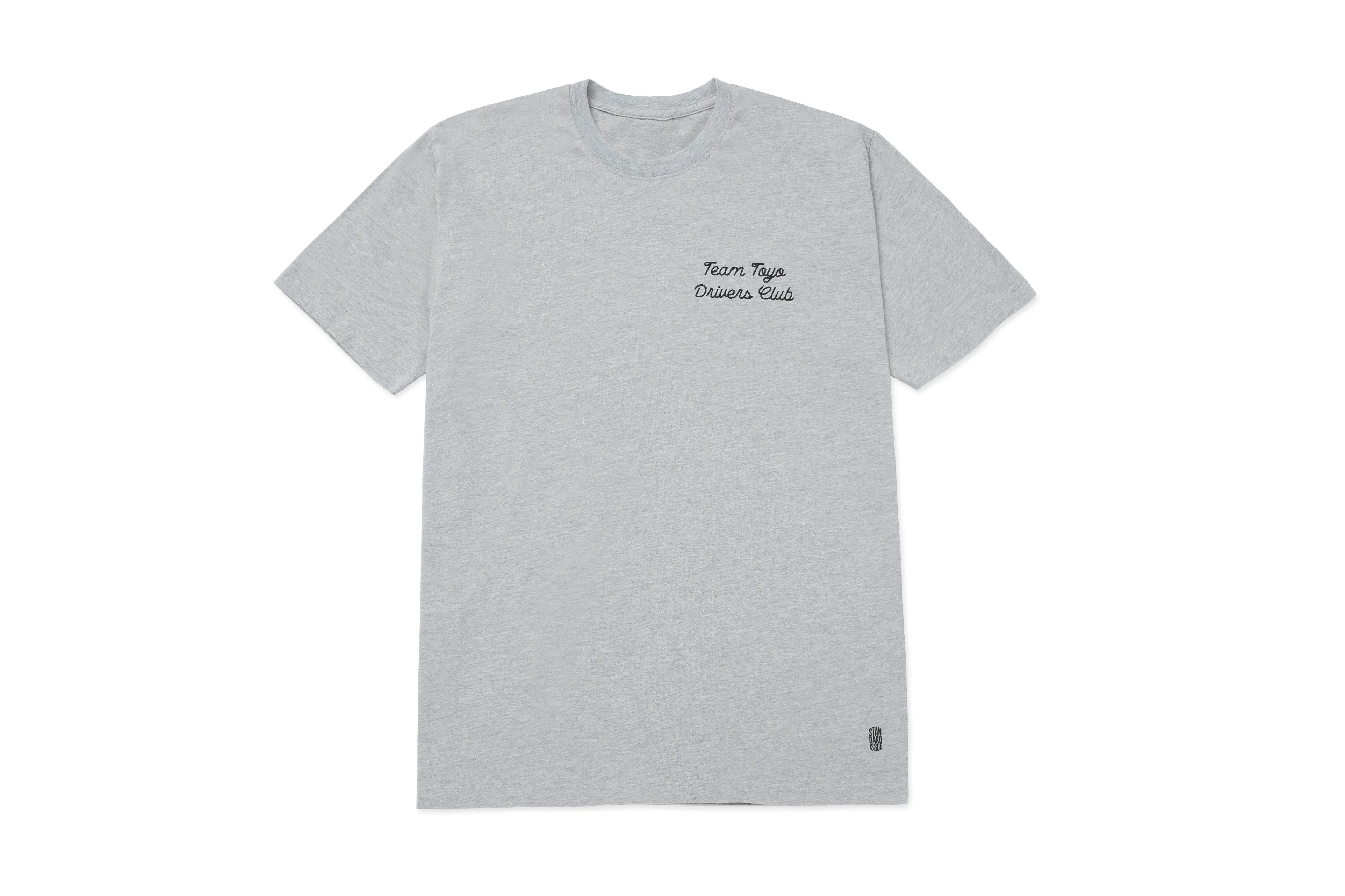 Team Toyo Drivers Club Tee Heather Grey sold by Standard Issue Tees