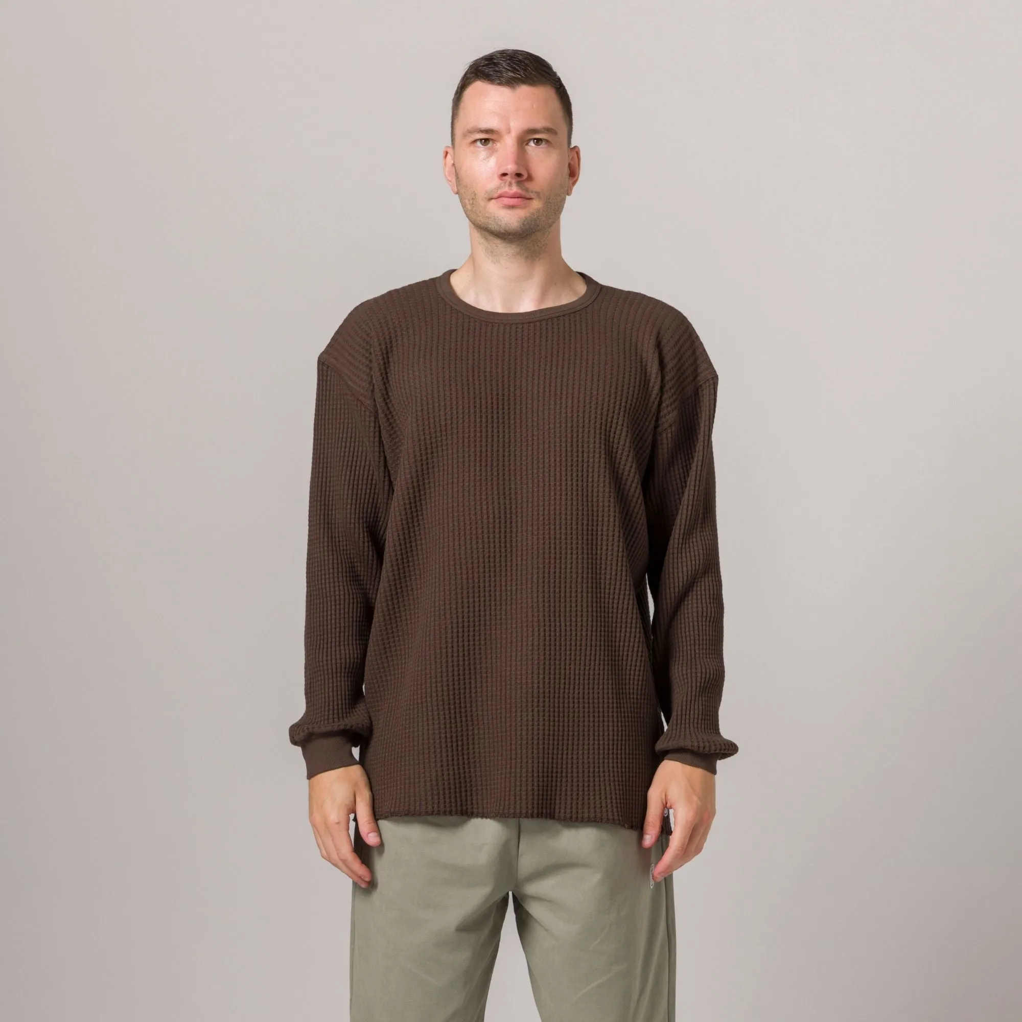 Standard Thermal Sweater Espresso sold by Standard Issue Tees