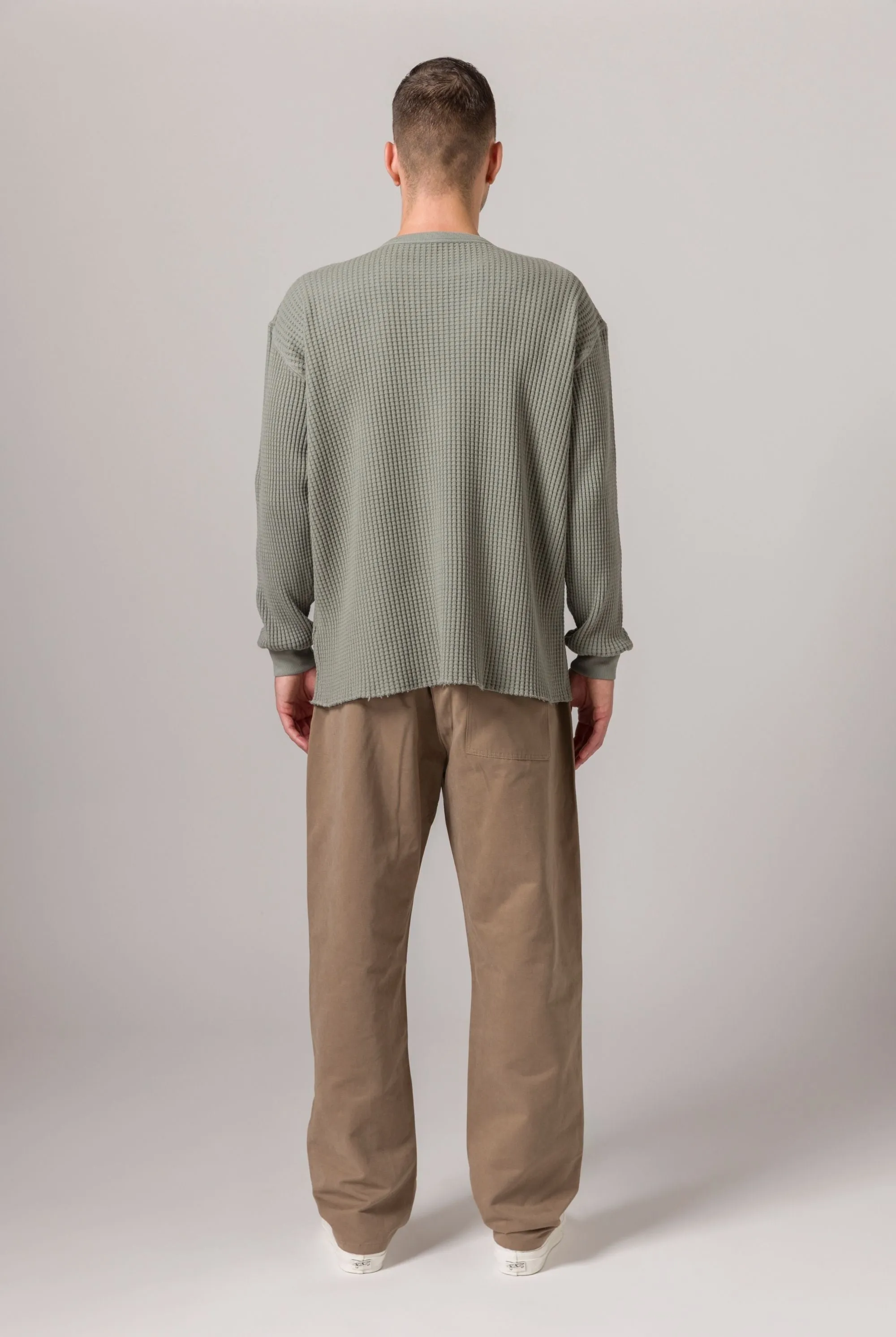 Standard Thermal Sweater Concrete sold by Standard Issue Tees product image thumbnail 4