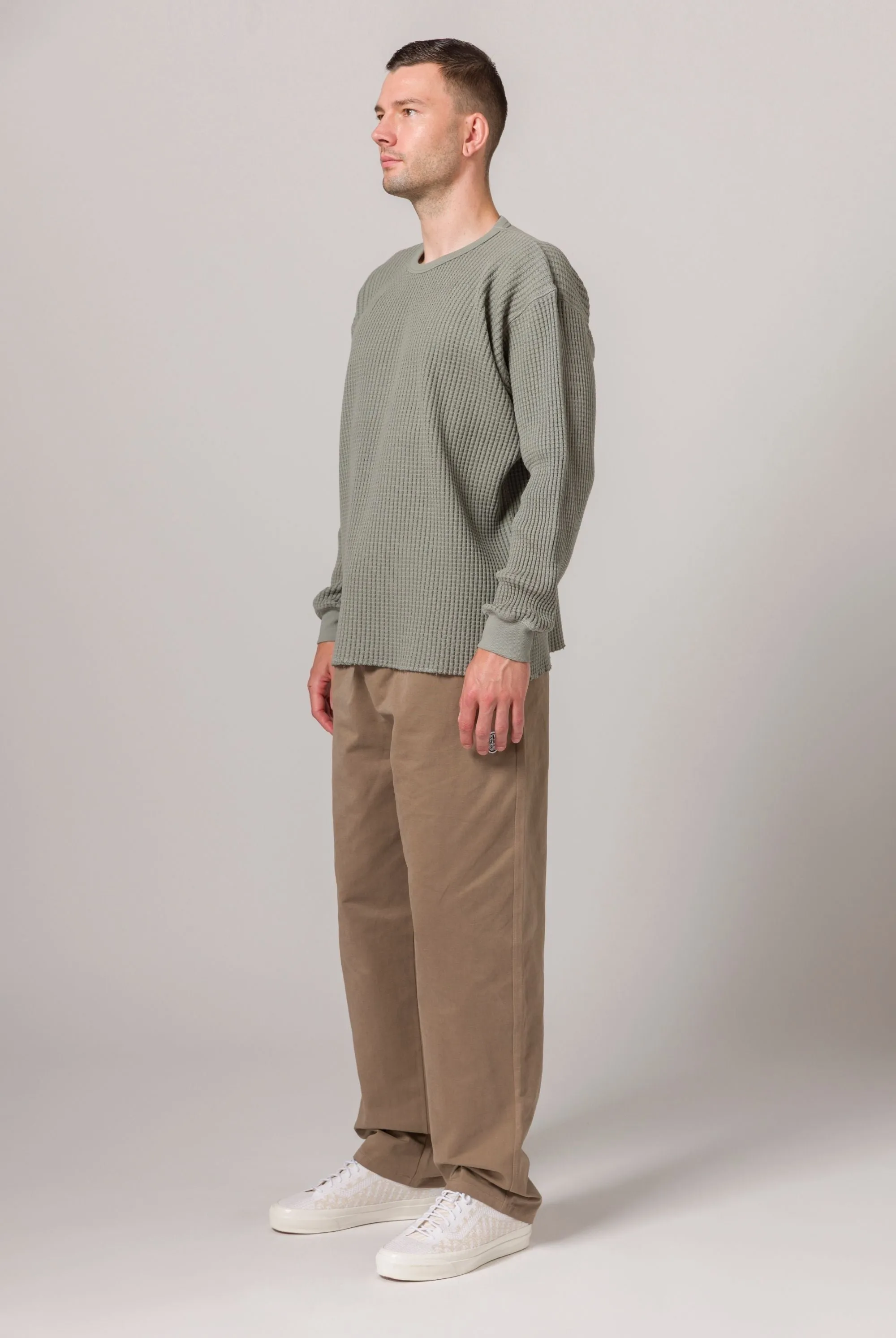 Standard Thermal Sweater Concrete sold by Standard Issue Tees product image thumbnail 3