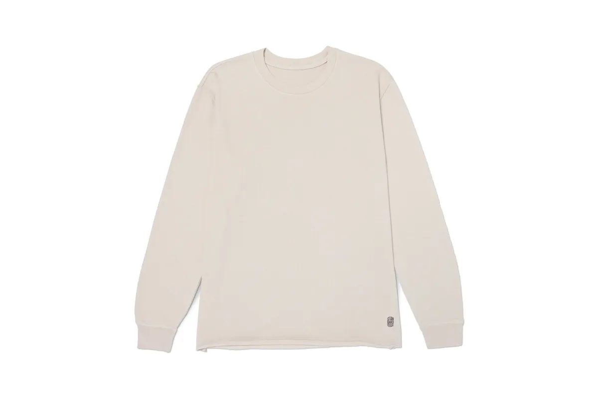 Really Heavy Long Sleeve Almond sold by Standard Issue Tees