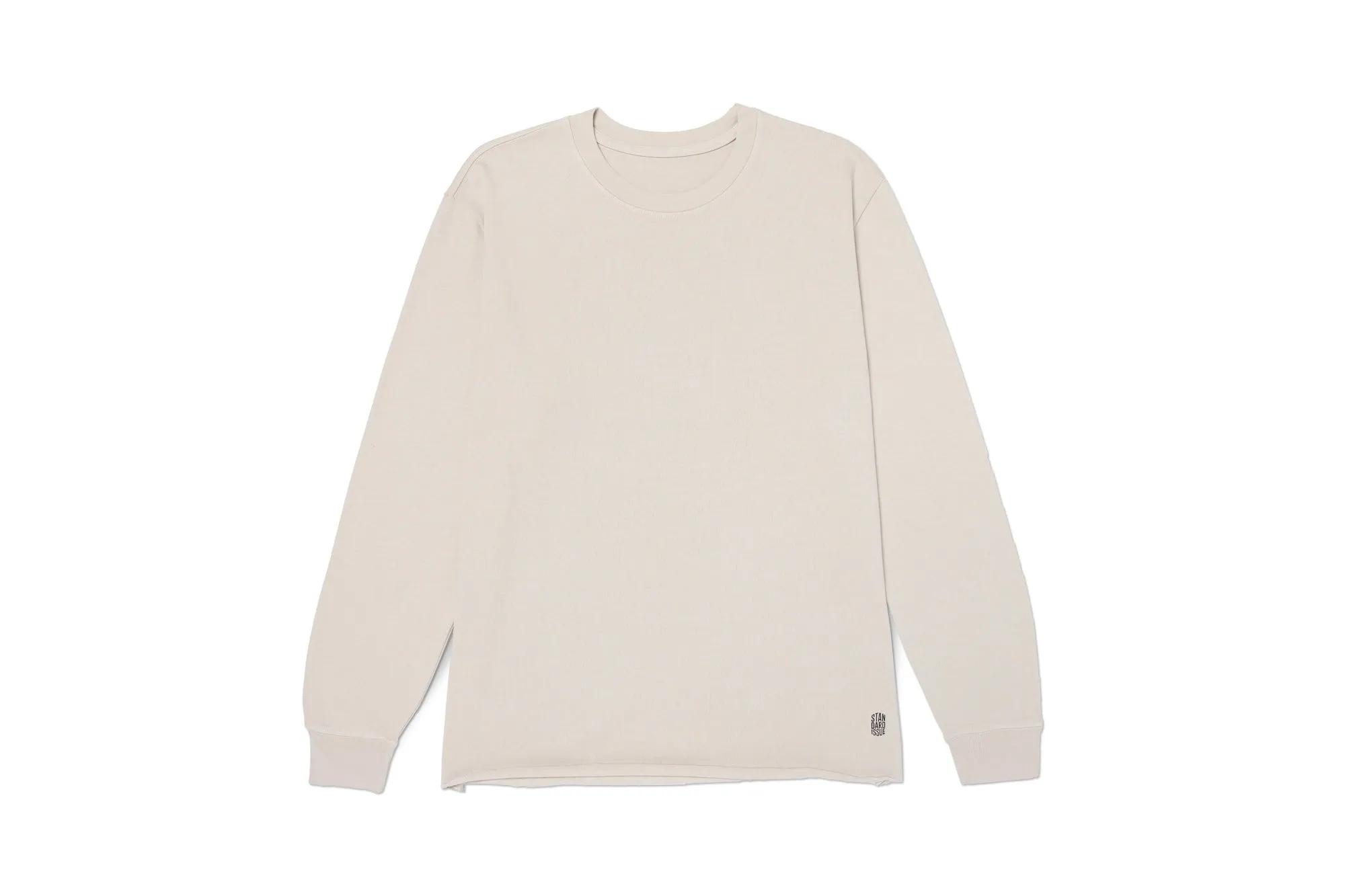 Really Heavy Long Sleeve Almond sold by Standard Issue Tees