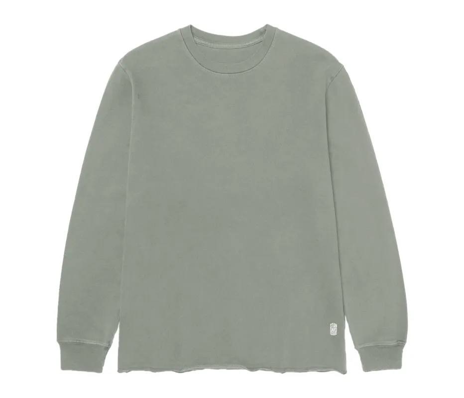 Really Heavy Long Sleeve Concrete sold by Standard Issue Tees