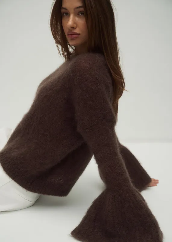 SWETER DORIA BROWN sold by Le Collet