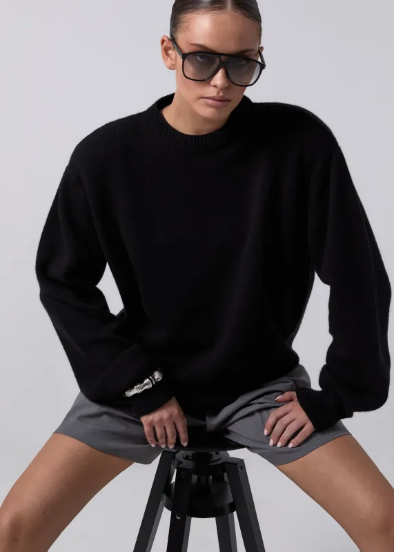 SWETER CECILIA BLACK sold by Le Collet