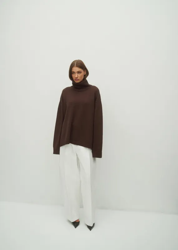 GOLF OLIA BROWN made by Le Collet