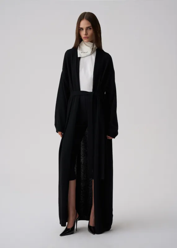 KARDIGAN HERMA BLACK sold by Le Collet