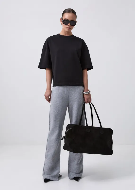 T-SHIRT CYNTHIA BLACK made by Le Collet