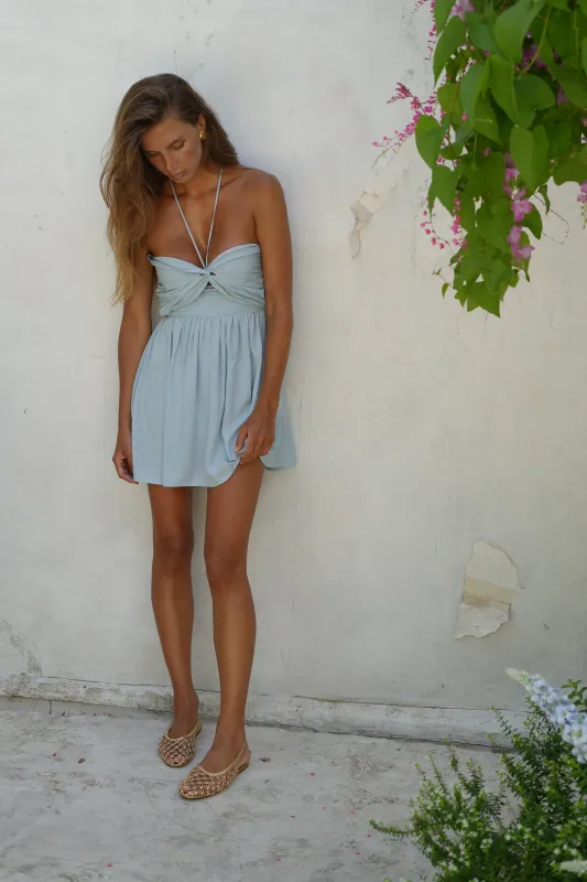 SUKIENKA SALVIA LIGHT BLUE sold by Le Collet