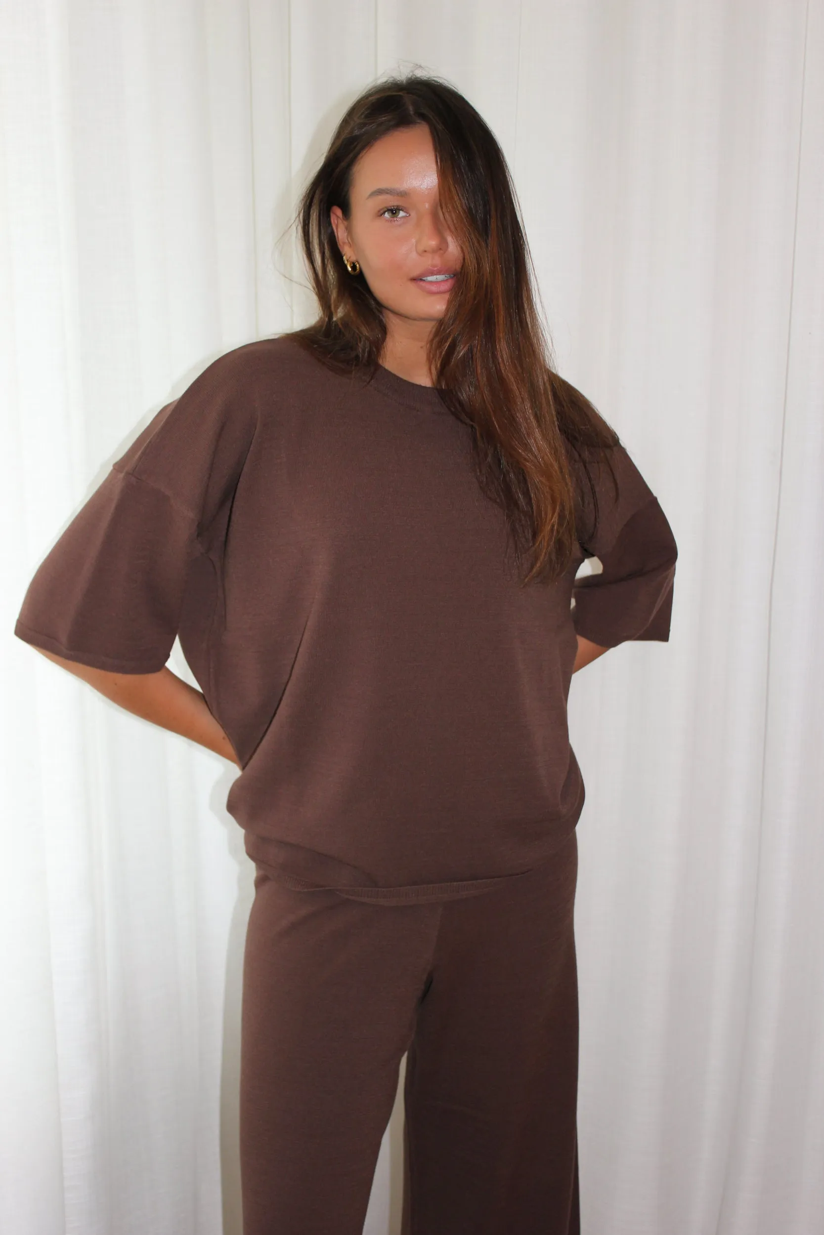 SPODNIE PENIDA BROWN sold by Le Collet product image thumbnail 4