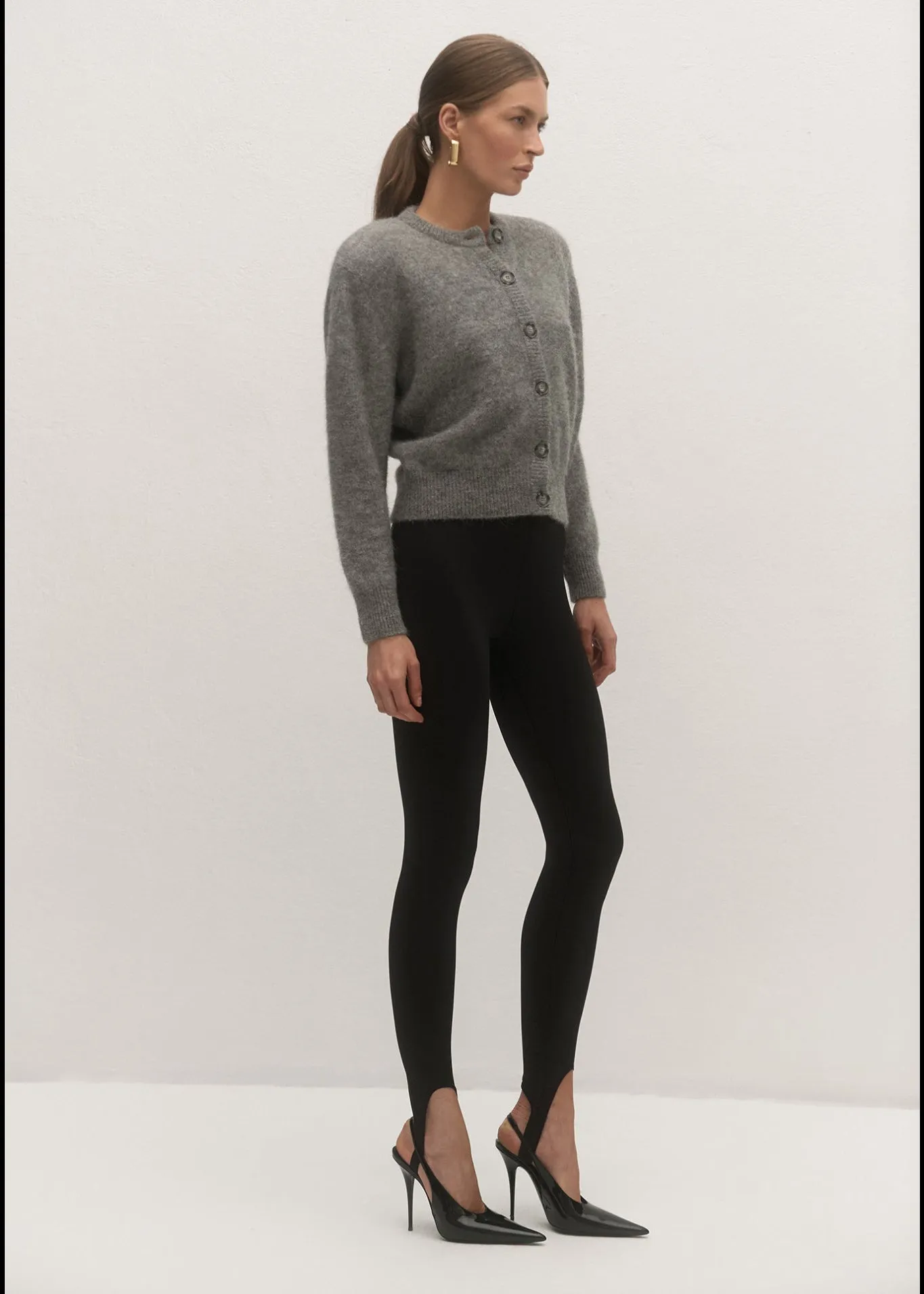 KARDIGAN ISOLA GREY sold by Le Collet product image thumbnail 2