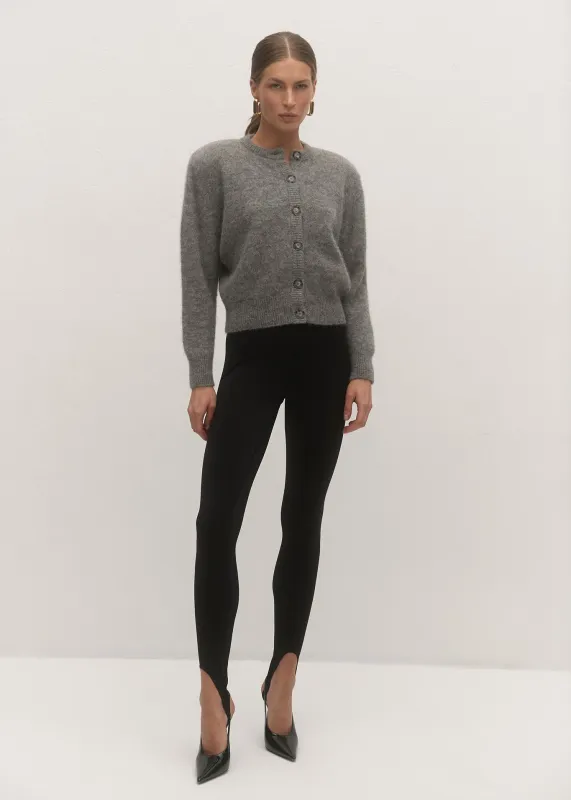 KARDIGAN ISOLA GREY made by Le Collet