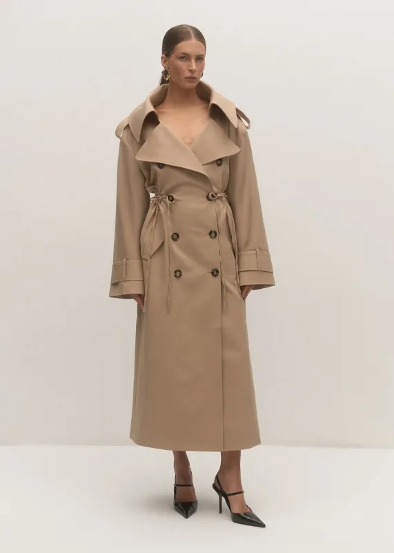 TRENCZ ELODIE BEIGE made by Le Collet