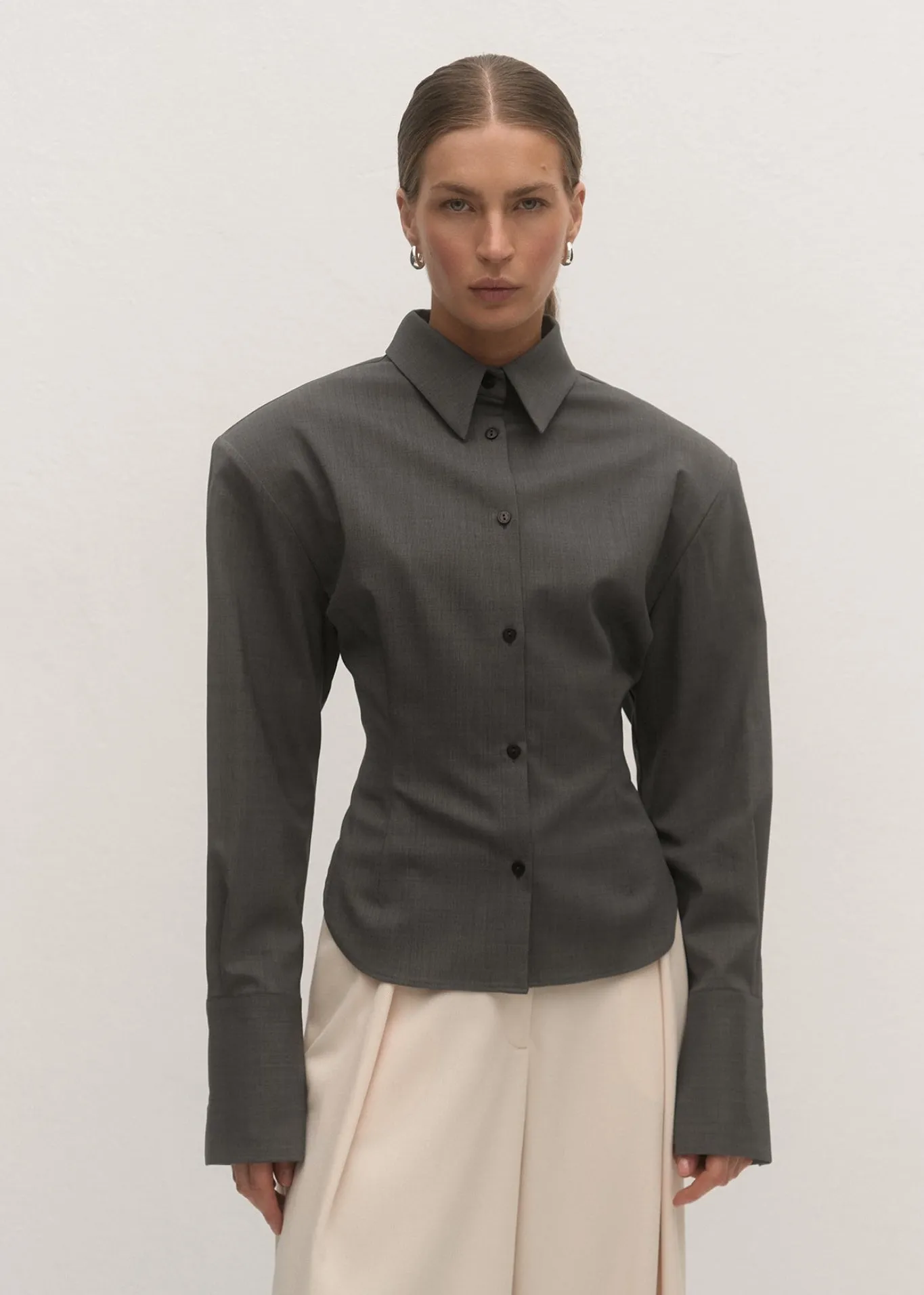 KOSZULA AURELIA GREY sold by Le Collet