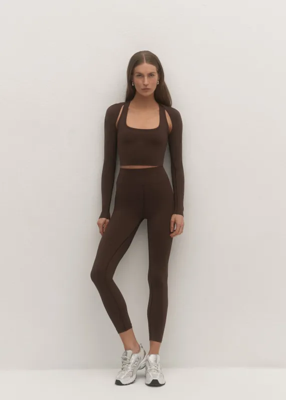 LEGGINSY SHAPE BROWN made by Le Collet