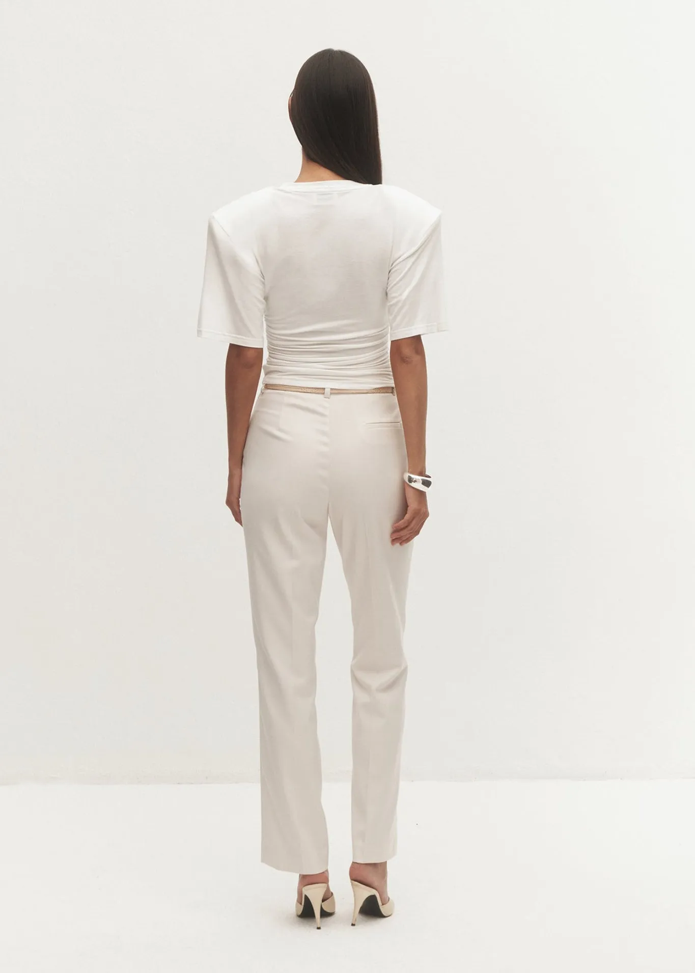 SPODNIE LUMA ECRU sold by Le Collet product image thumbnail 4