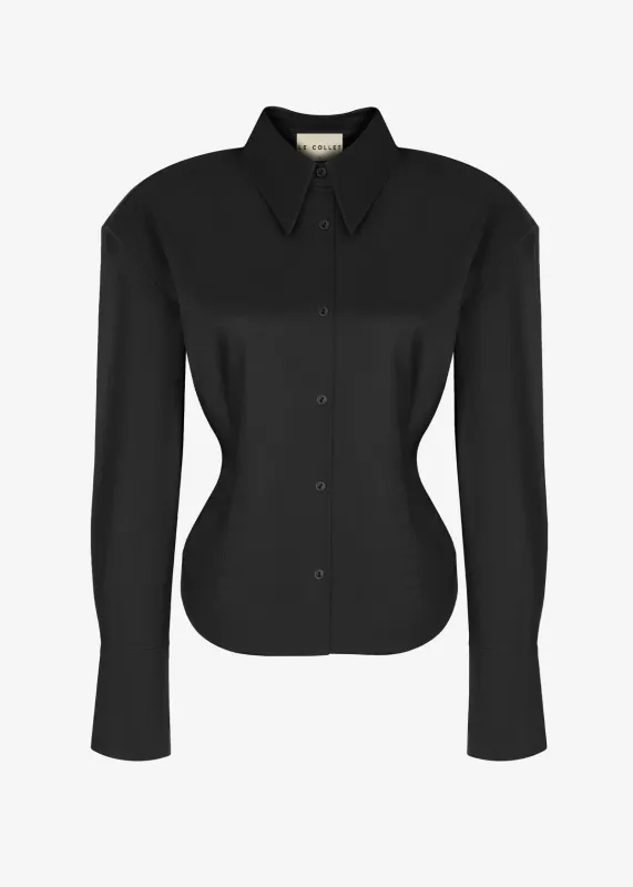 KOSZULA AURELIA BLACK made by Le Collet
