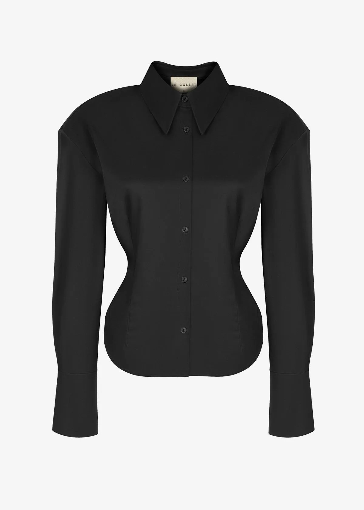 KOSZULA AURELIA BLACK sold by Le Collet