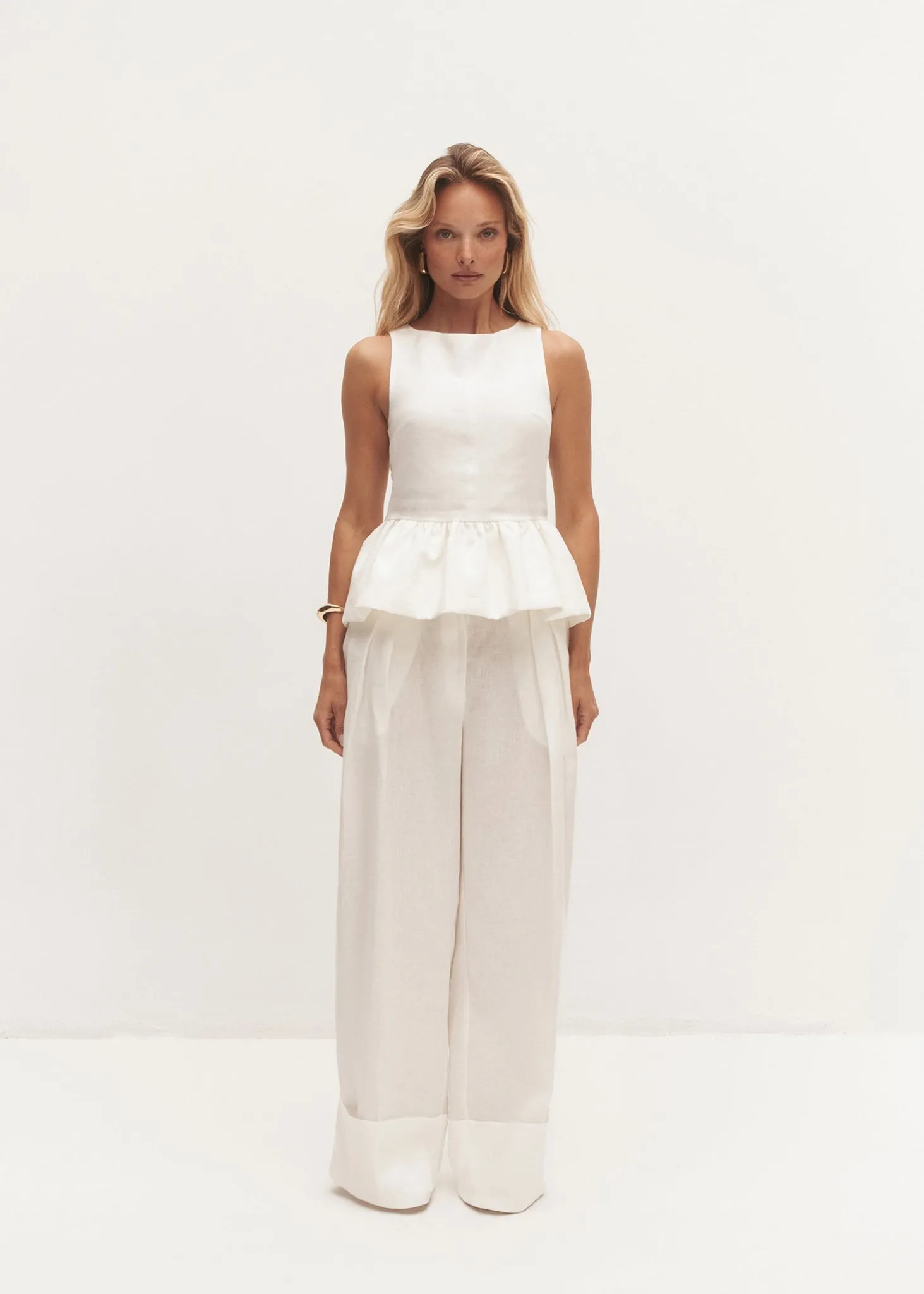 TOP SOMI WHITE sold by Le Collet product image thumbnail 3