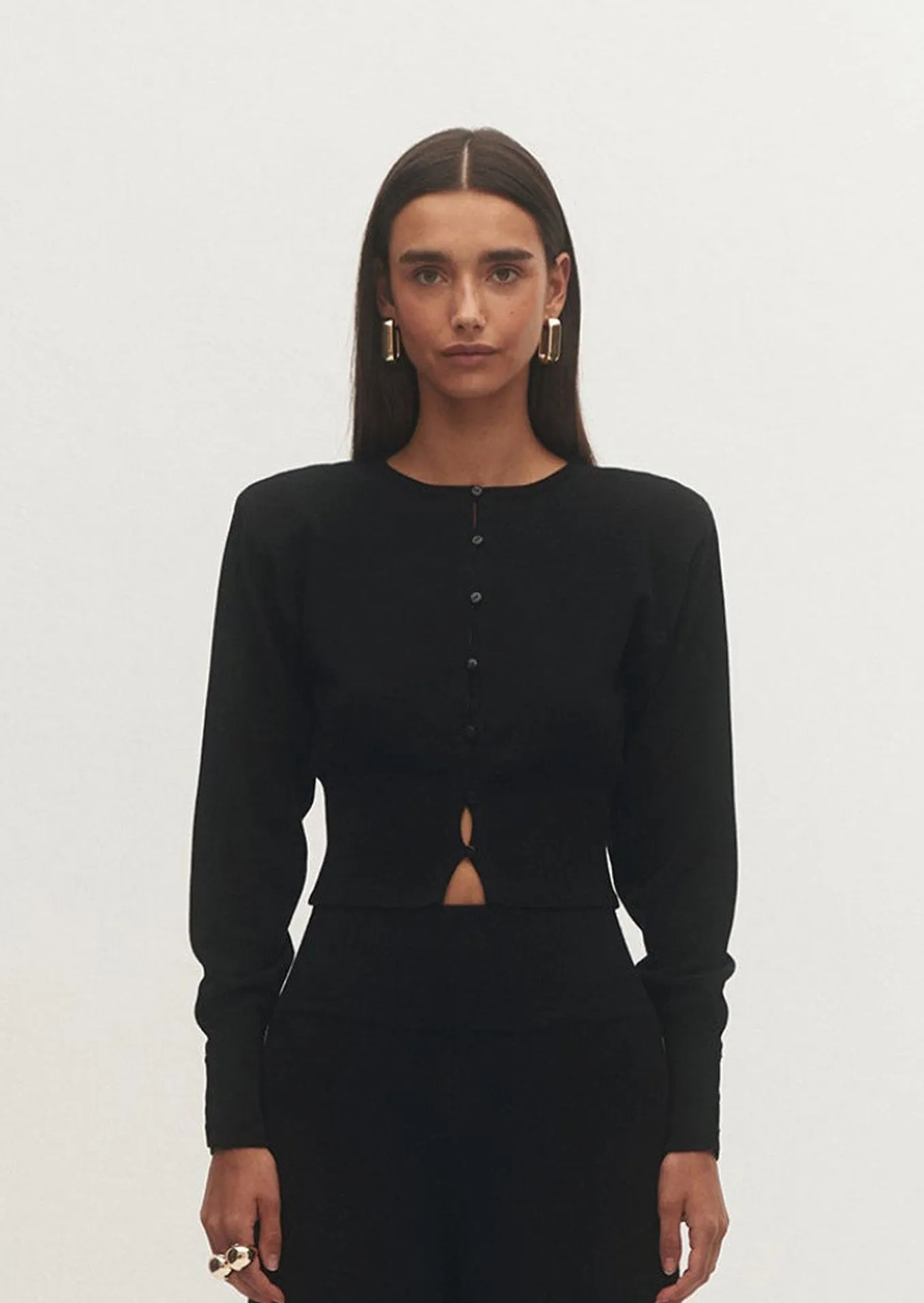 KARDIGAN MARFA BLACK sold by Le Collet