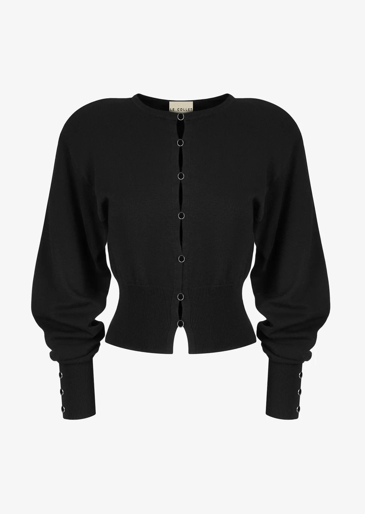 KARDIGAN MARFA BLACK sold by Le Collet product image thumbnail 2
