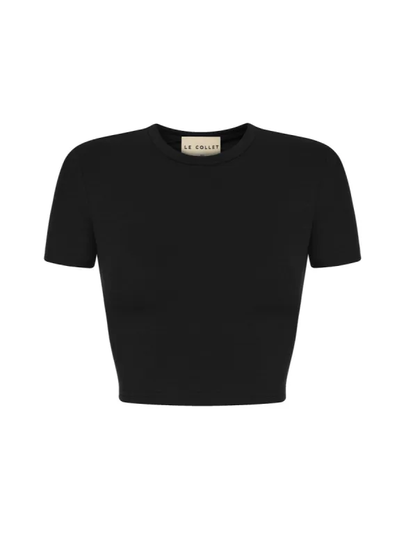 TOP GILI BAMBOO BLACK sold by Le Collet