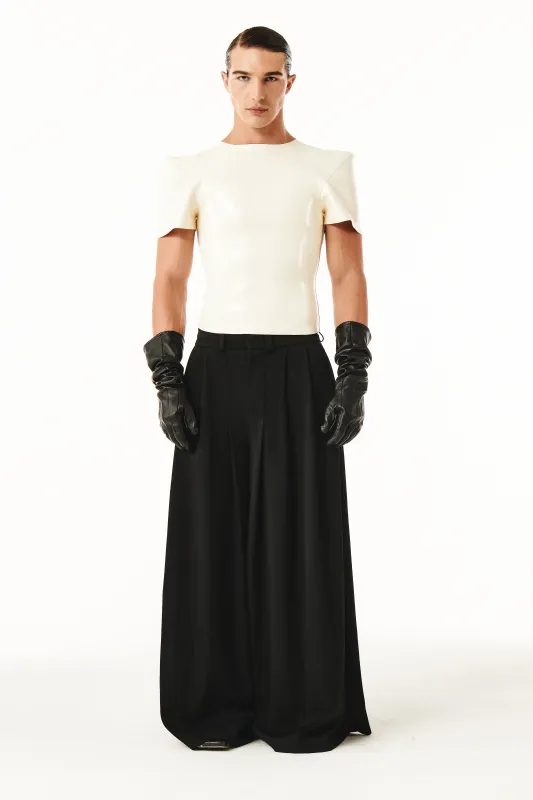 Louis Latex Tee White sold by Salt Murphy