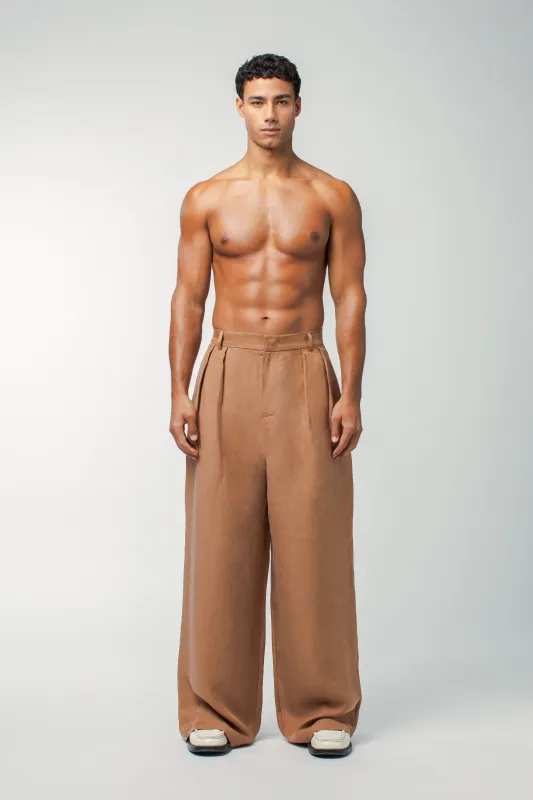Benjamin Pants Rust sold by Salt Murphy