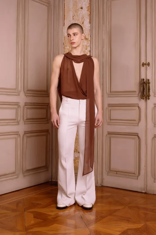 Luc Top Chocolate sold by Salt Murphy