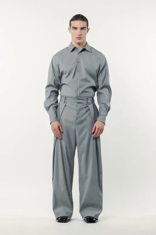 Wesley Shirt Grey sold by Salt Murphy