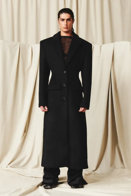 Gianni Coat Black made by Salt Murphy