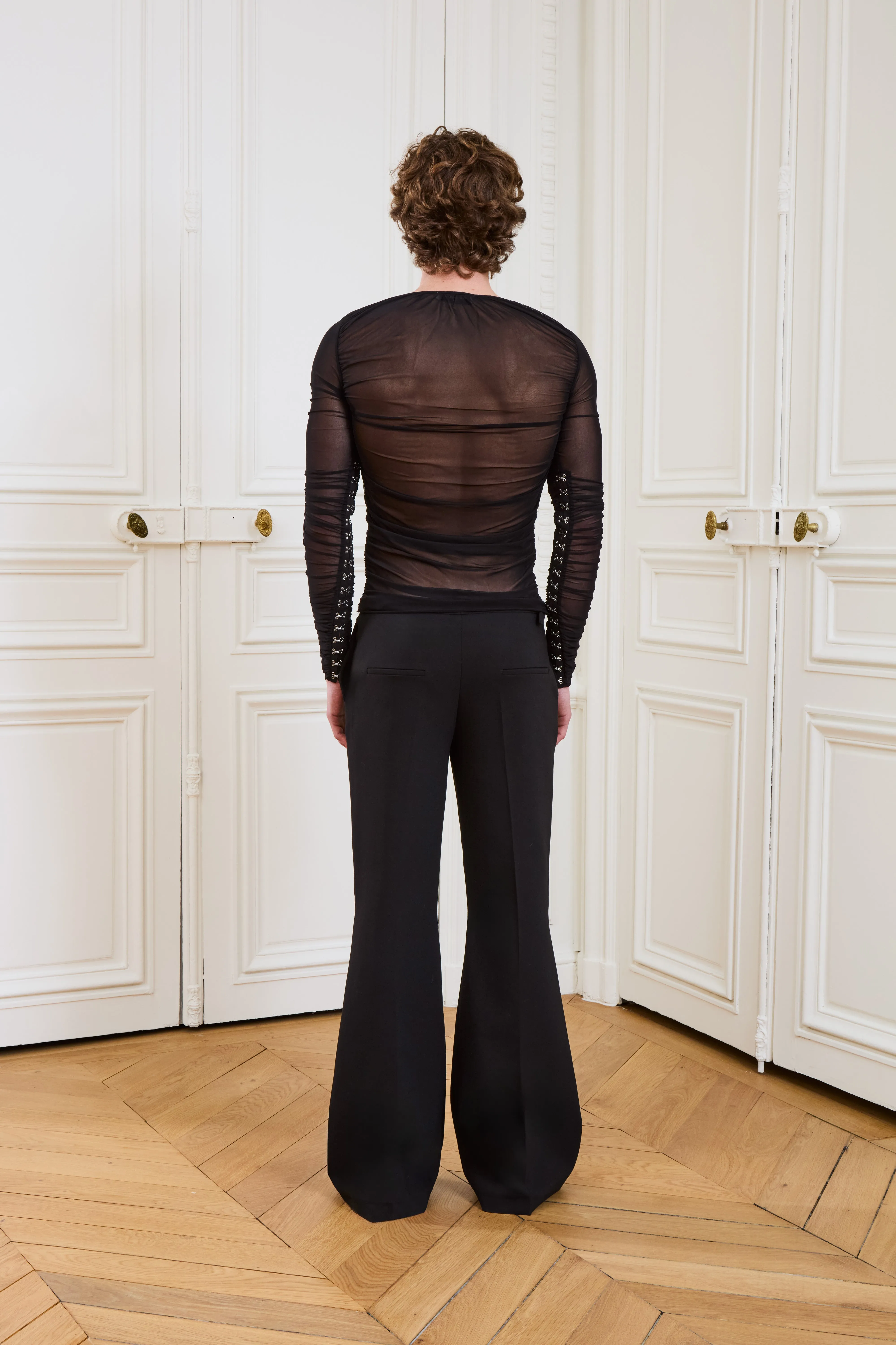 Pacome Mesh Top Black sold by Salt Murphy product image thumbnail 5