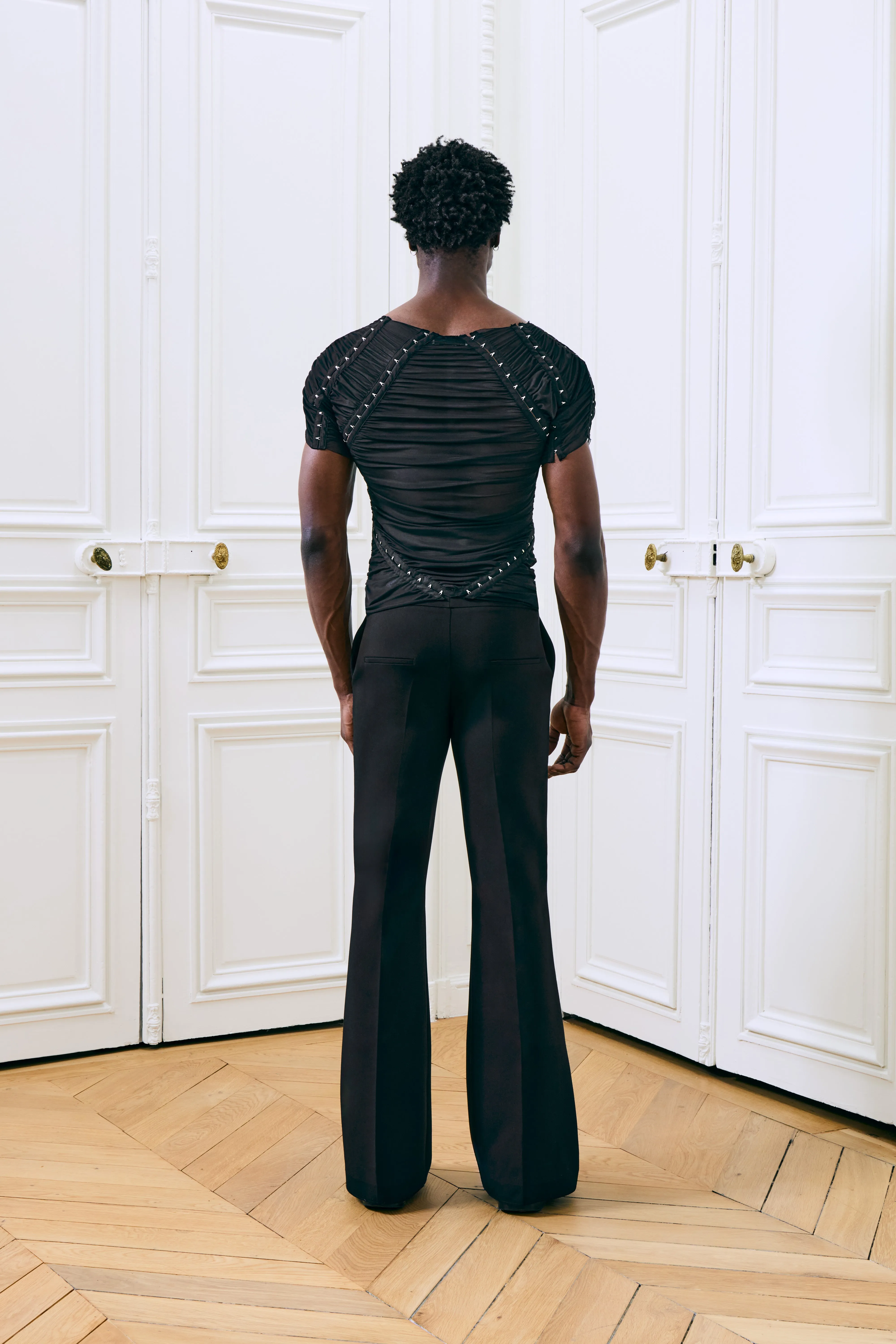 Fernando Mesh Top Black sold by Salt Murphy product image thumbnail 4