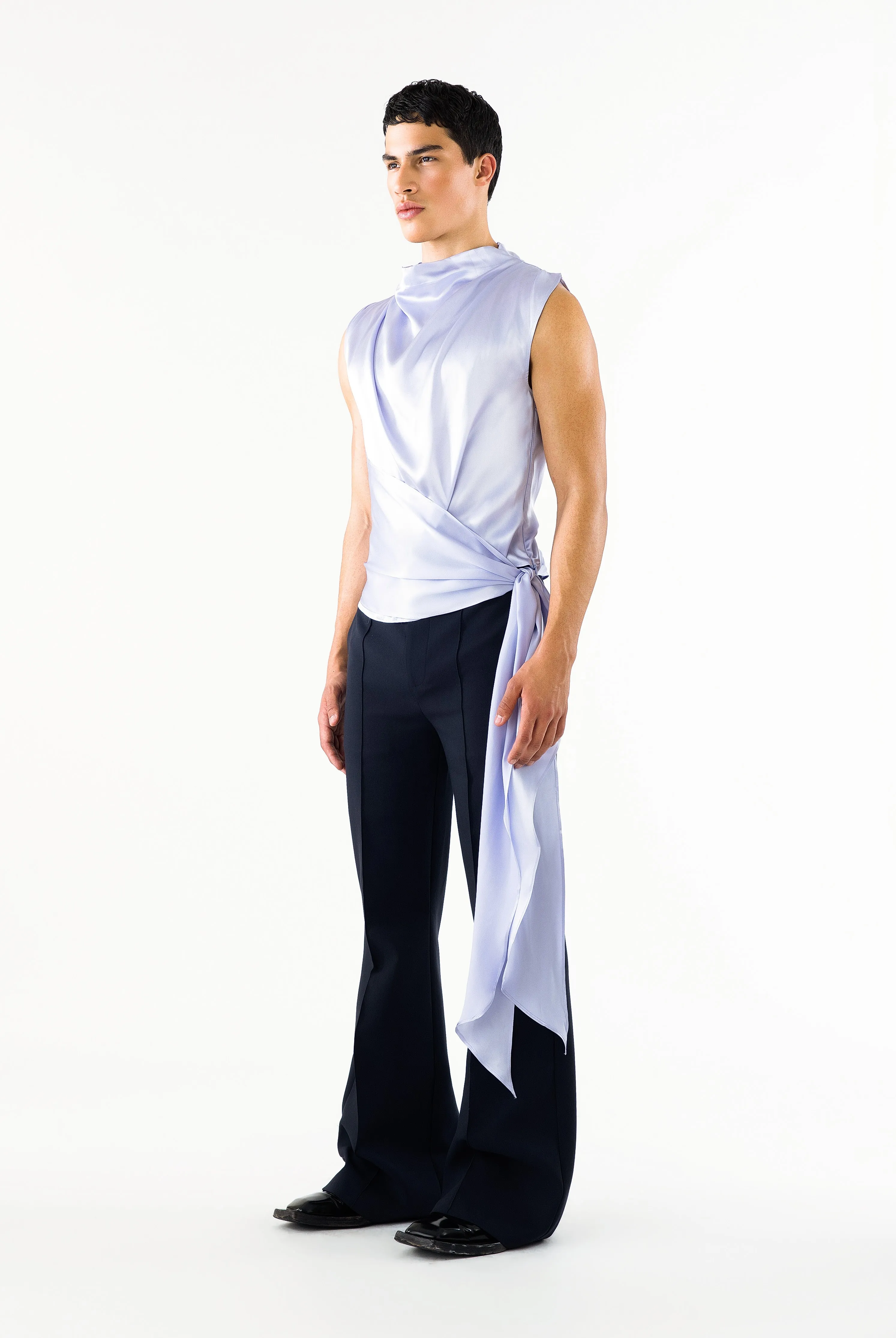 Pierson Top Lilac SILK sold by Salt Murphy product image thumbnail 2
