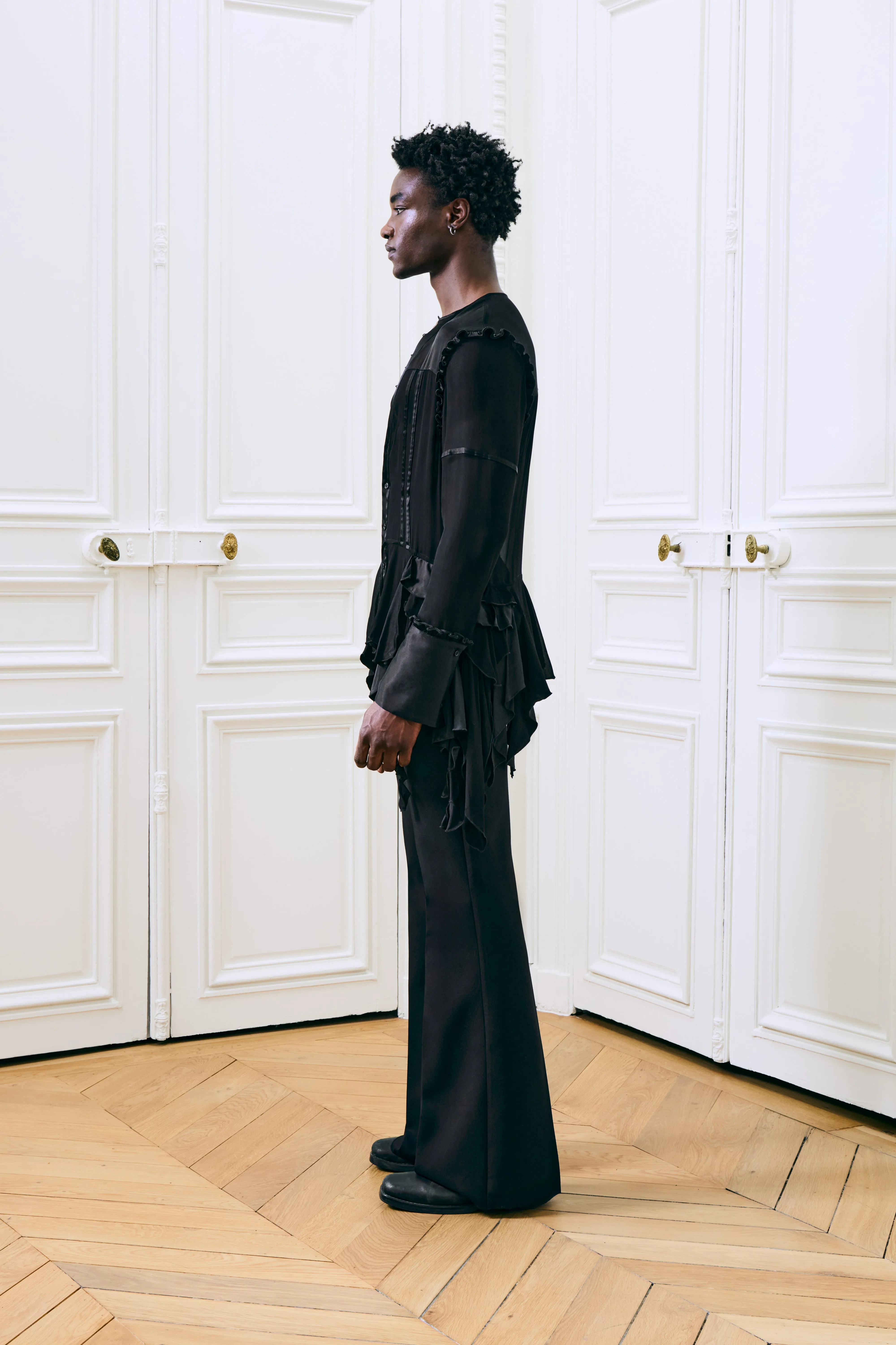 Desir Shirt Black sold by Salt Murphy product image thumbnail 4