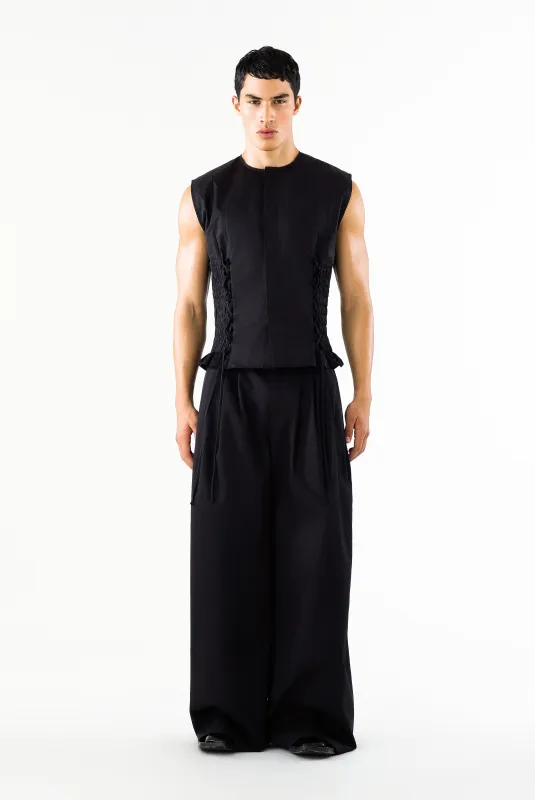 Lazare Shirt Black made by Salt Murphy