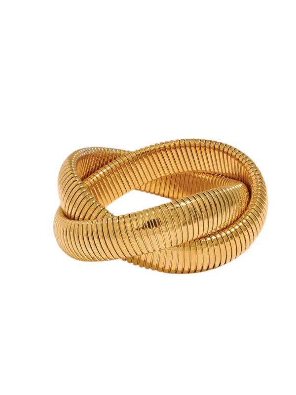 Gold wrap bracelet sold by Rareify02