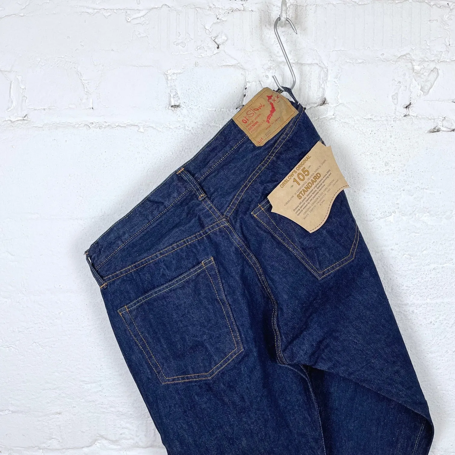 orslow | 105 standard fit jeans sold by stuf|f product image thumbnail 5