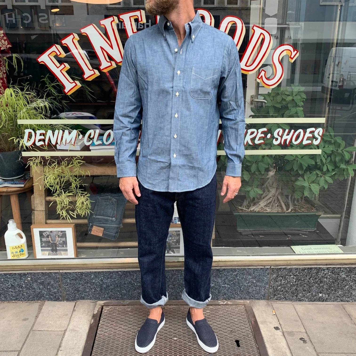 orslow | 105 standard fit jeans sold by stuf|f product image thumbnail 3