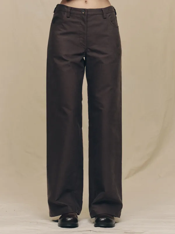 STRAIGHT-LEG TROUSERS sold by ziggy chen