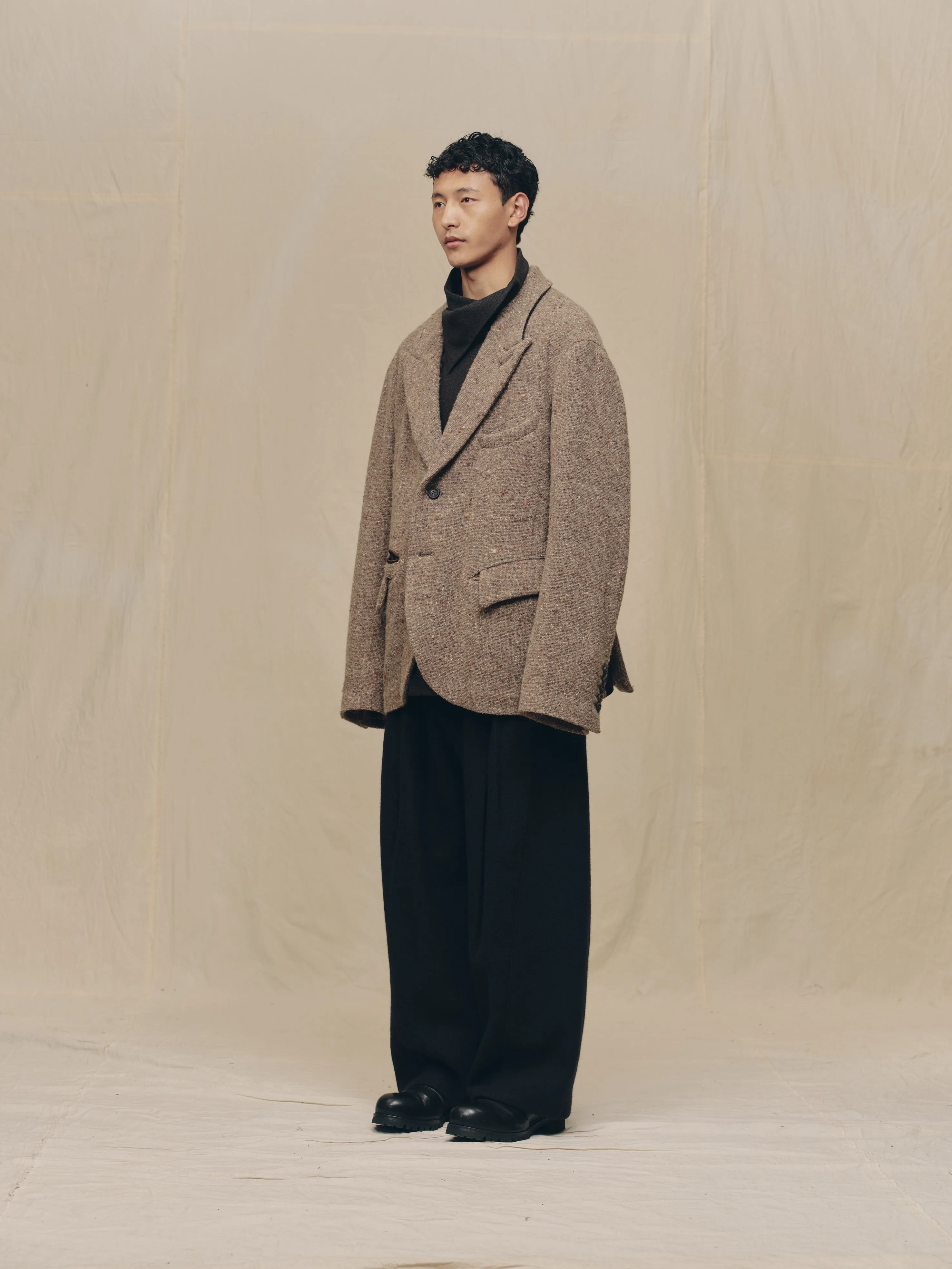 CORDUROY TWO BUTTON BLAZER sold by ziggy chen product image thumbnail 2