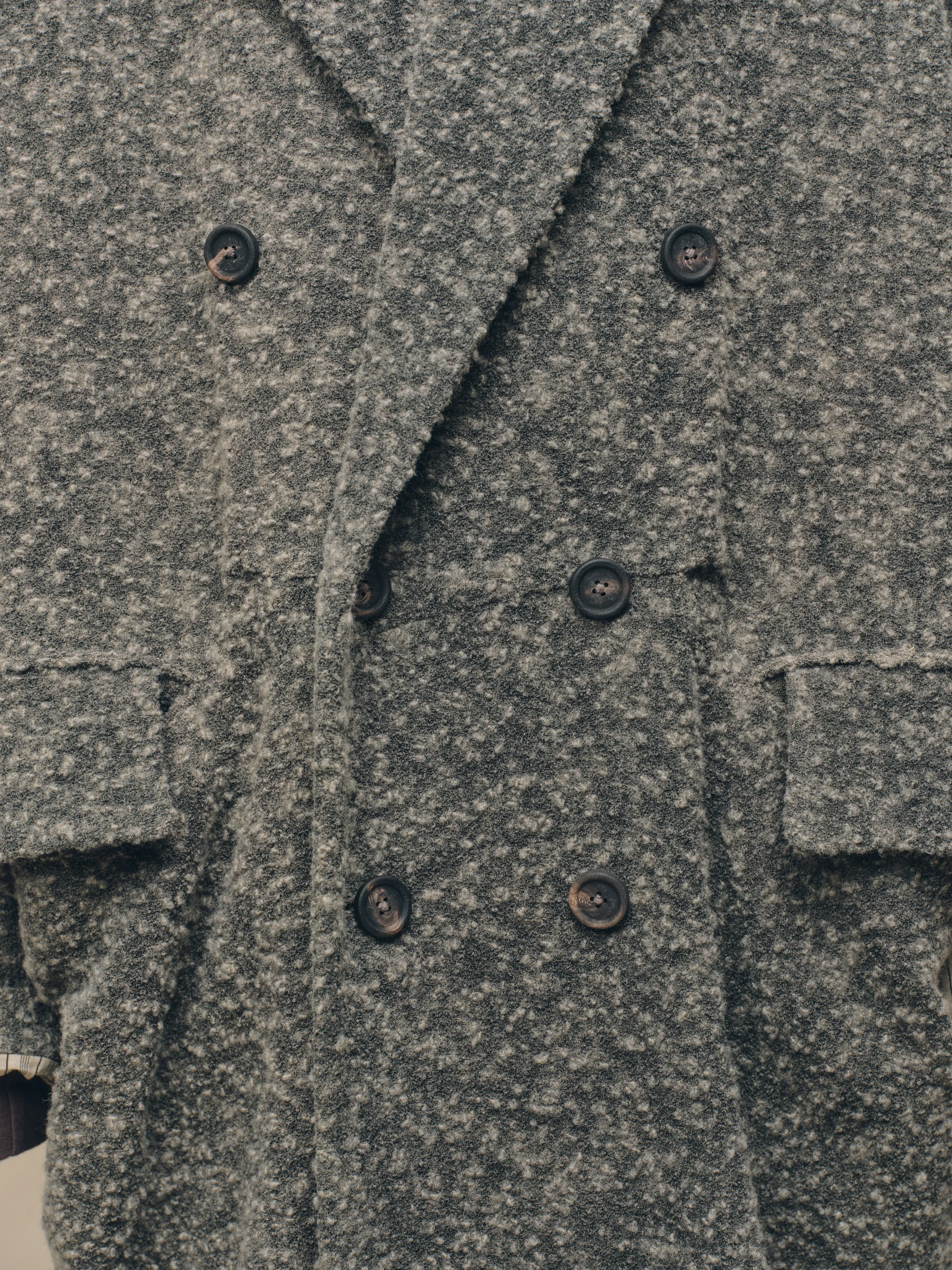 DOUBLE-BREASTED OVERSIZE COAT sold by ziggy chen product image thumbnail 5