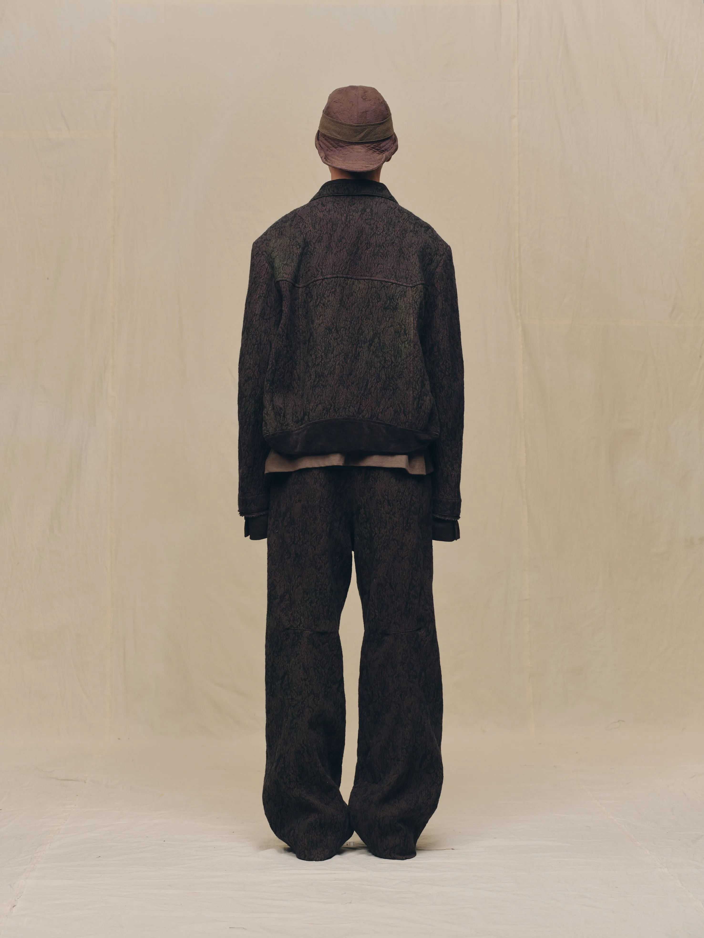 DOUBLE-BREASTED PATCHWORK JACKET sold by ziggy chen product image thumbnail 4