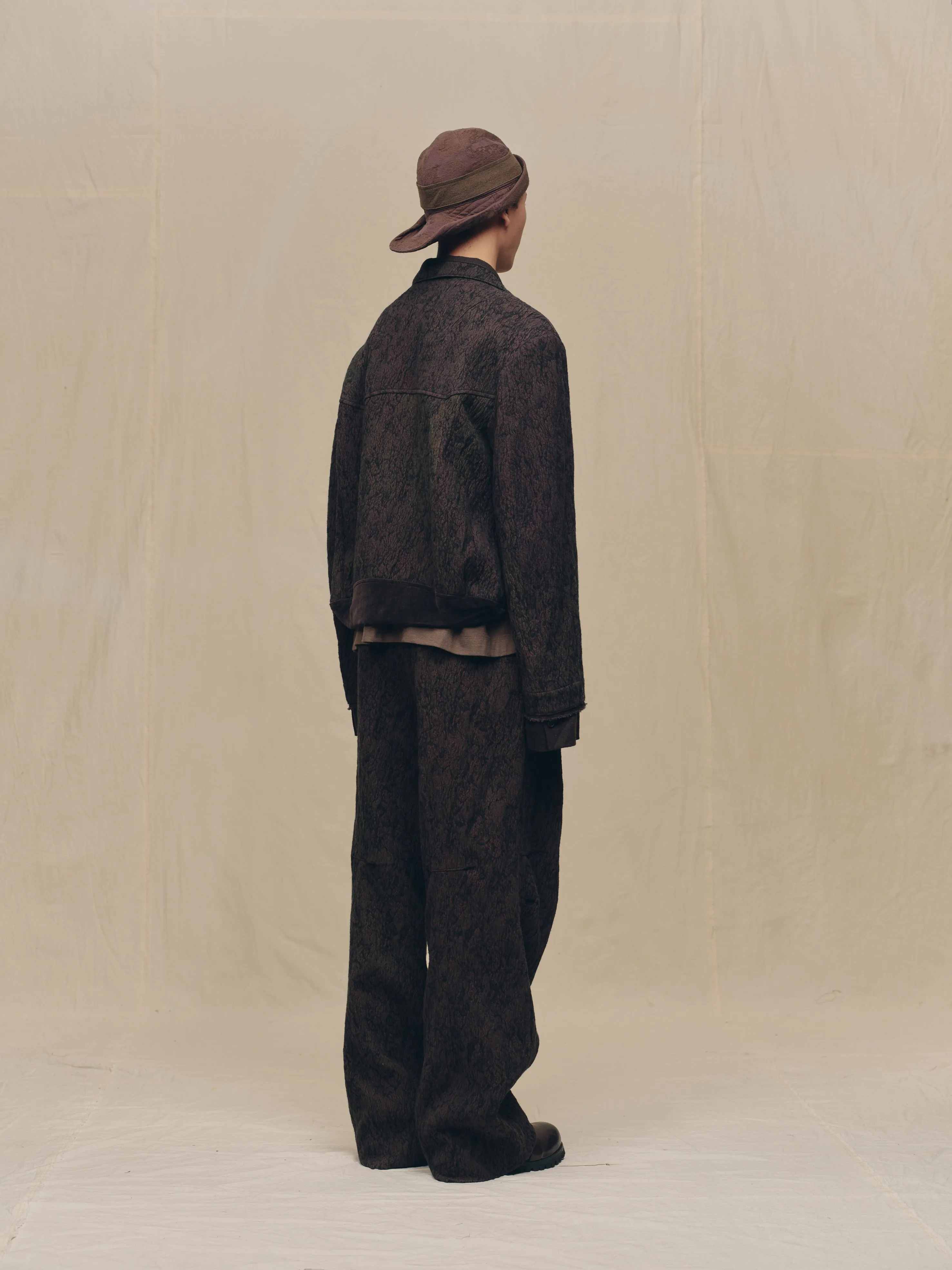 DOUBLE-BREASTED PATCHWORK JACKET sold by ziggy chen product image thumbnail 5