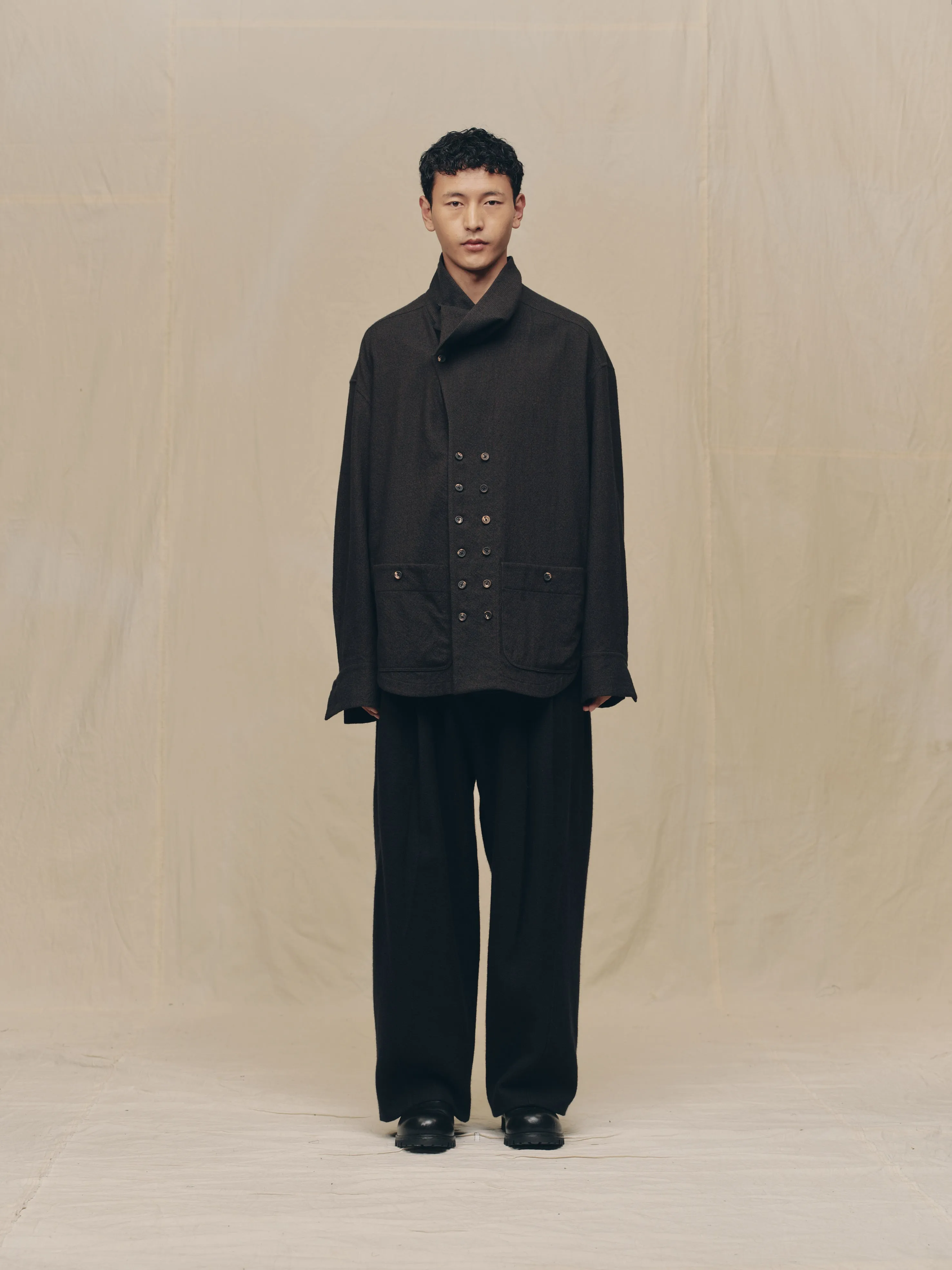 HIGH NECK SHIRT JACKET sold by ziggy chen