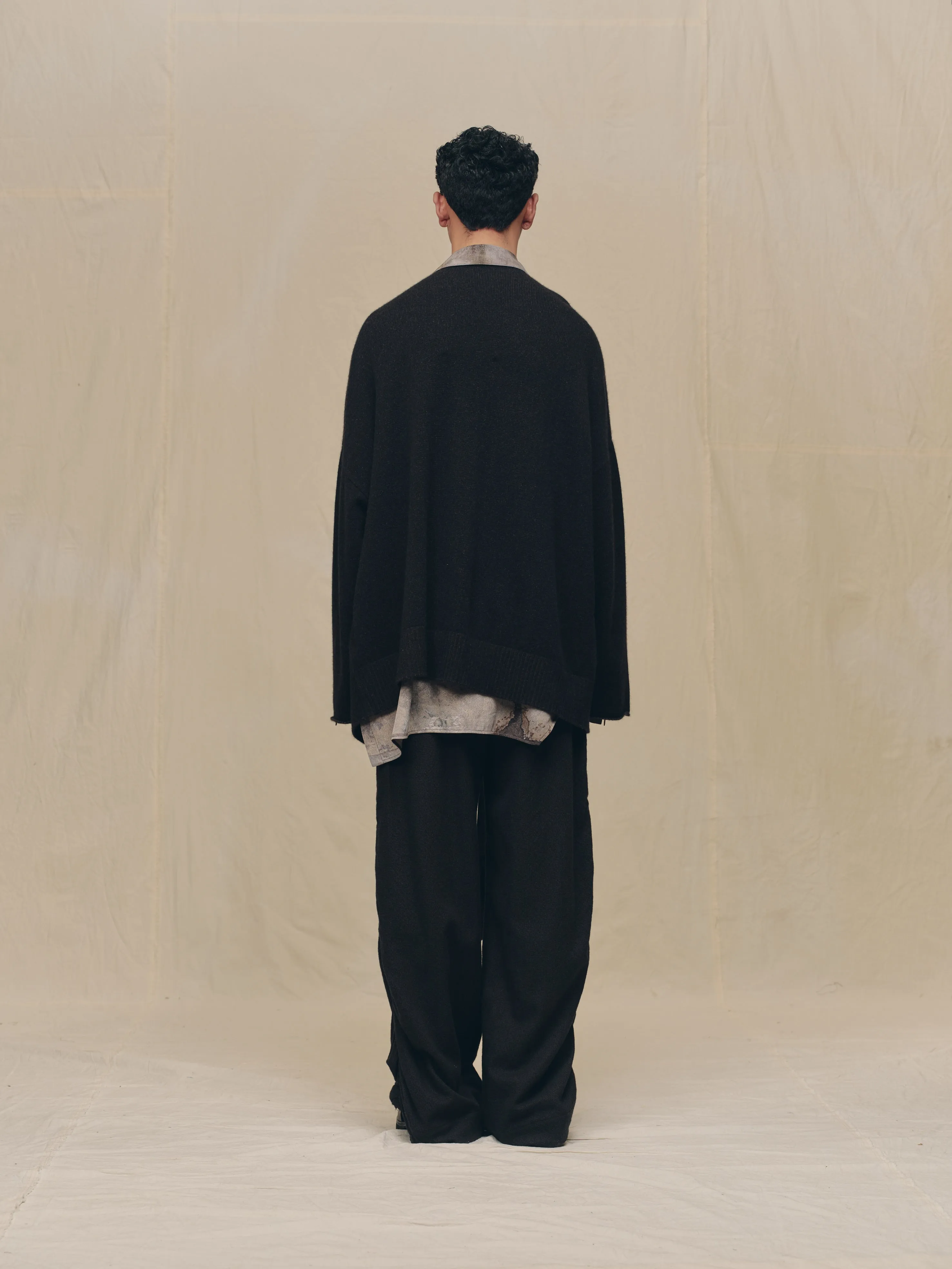 CREW-NECK CARDIGAN sold by ziggy chen product image thumbnail 4