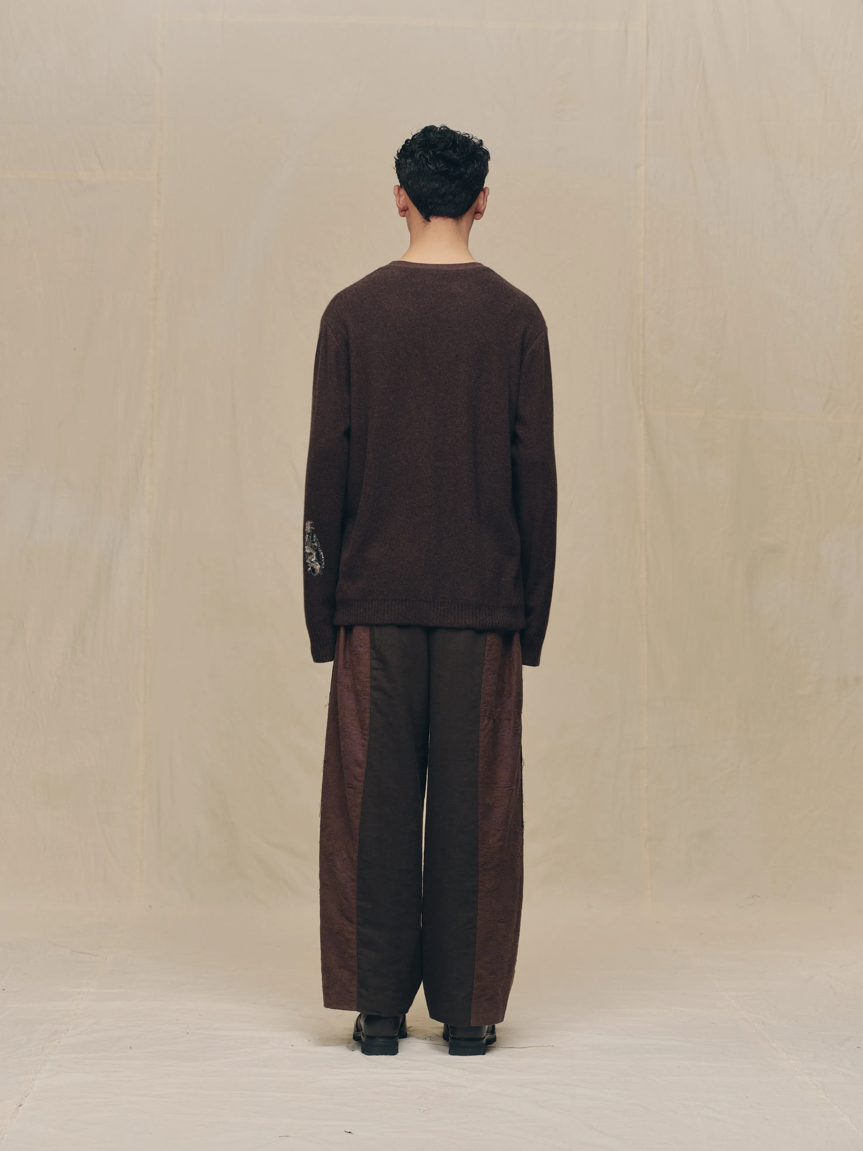 SMALL STATUE INTARSIA SWEATER sold by ziggy chen product image thumbnail 4