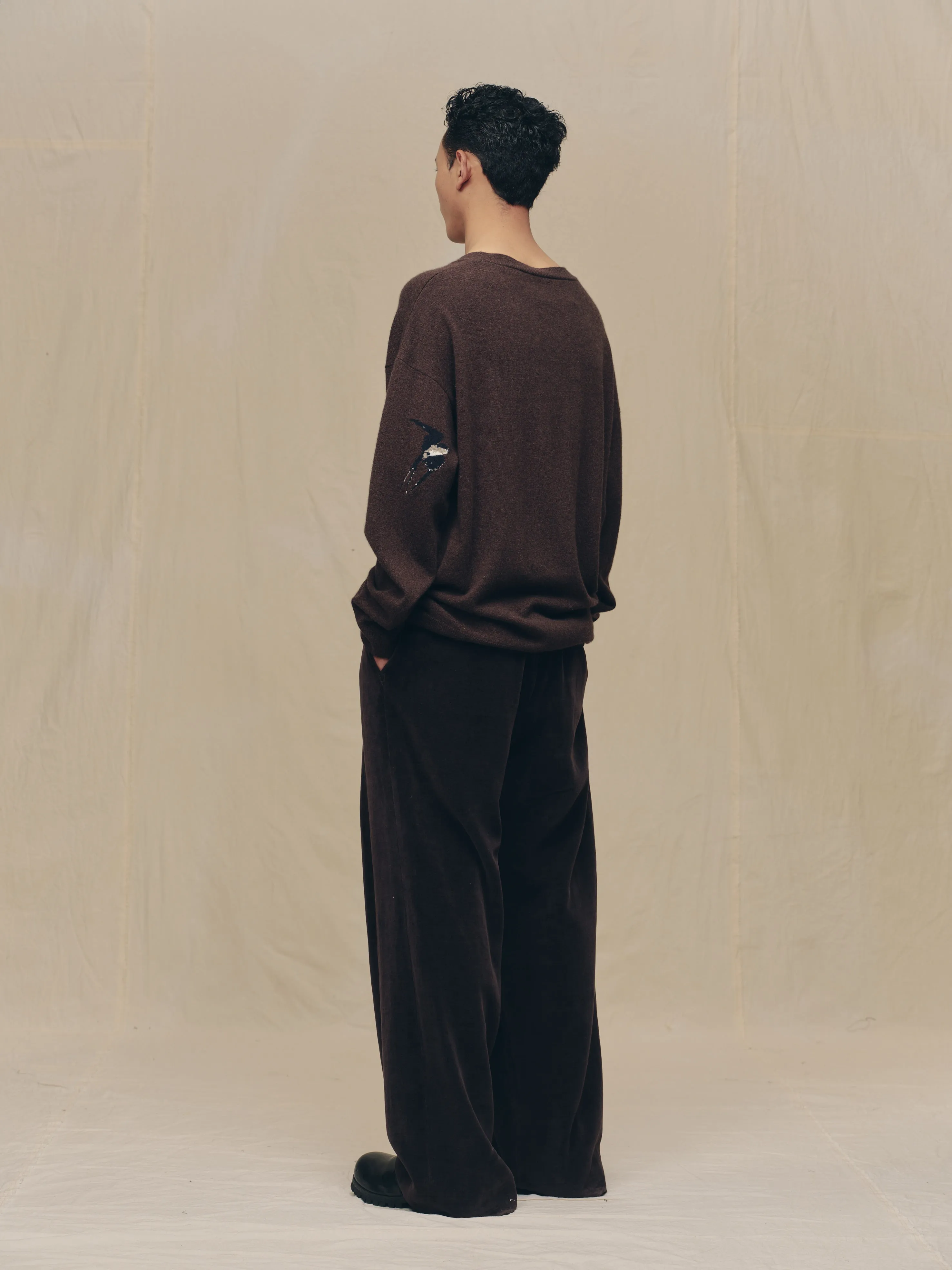 FLOWER INTARSIA SWEATER sold by ziggy chen product image thumbnail 5