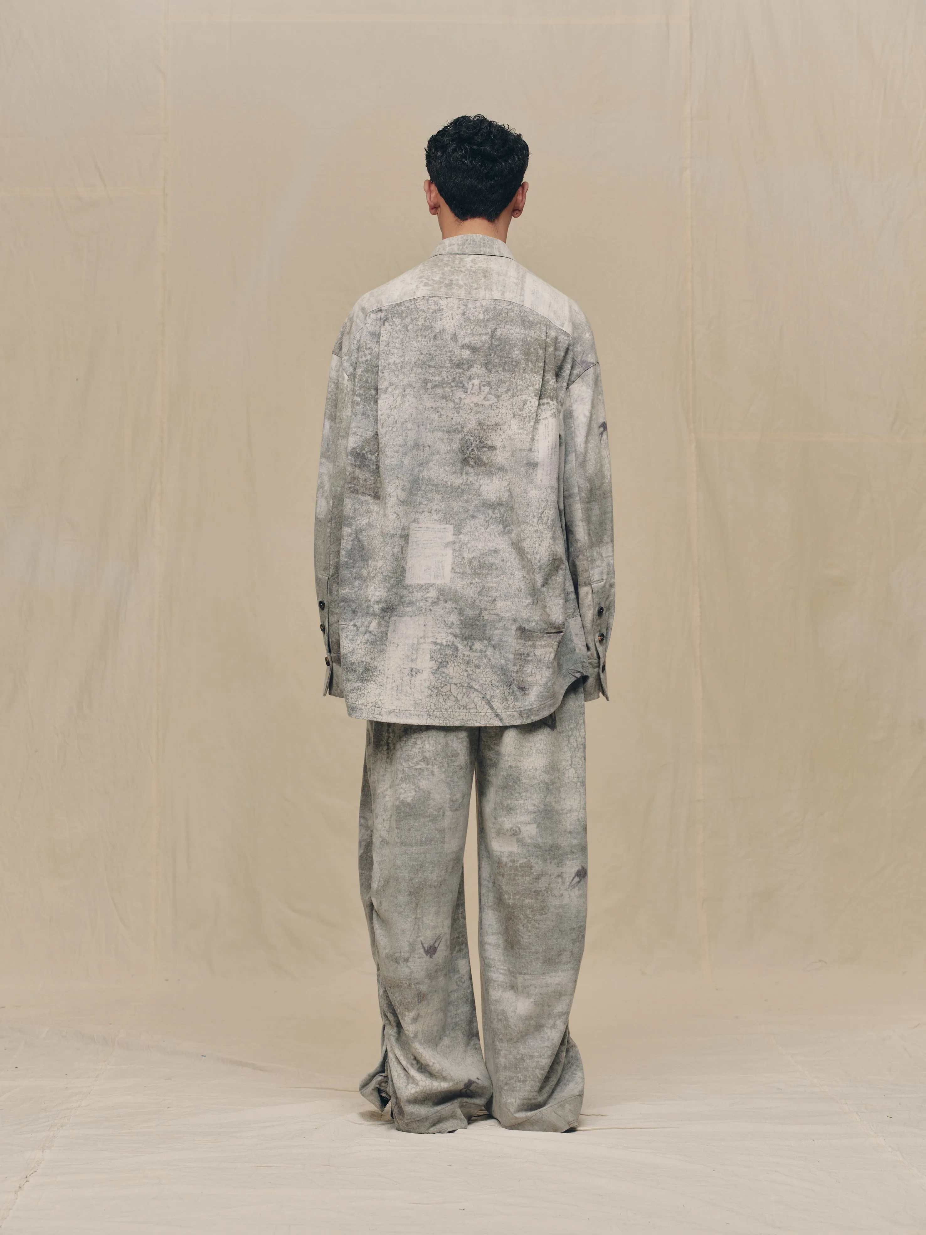 DIGITAL PRINT ASYMMETRIC JACKET sold by ziggy chen product image thumbnail 3