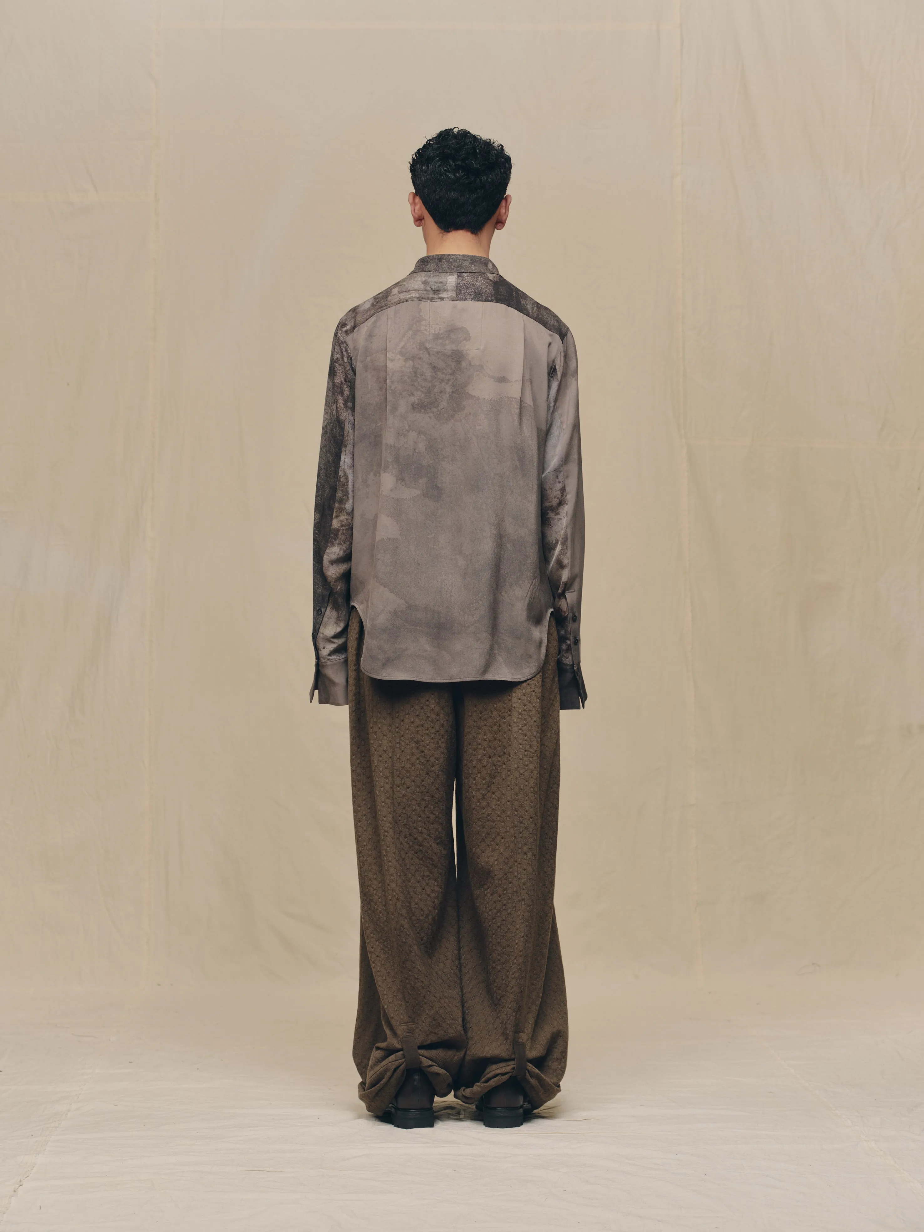 DIGITAL PRINT WAVE-SHAPED SHIRT sold by ziggy chen product image thumbnail 4